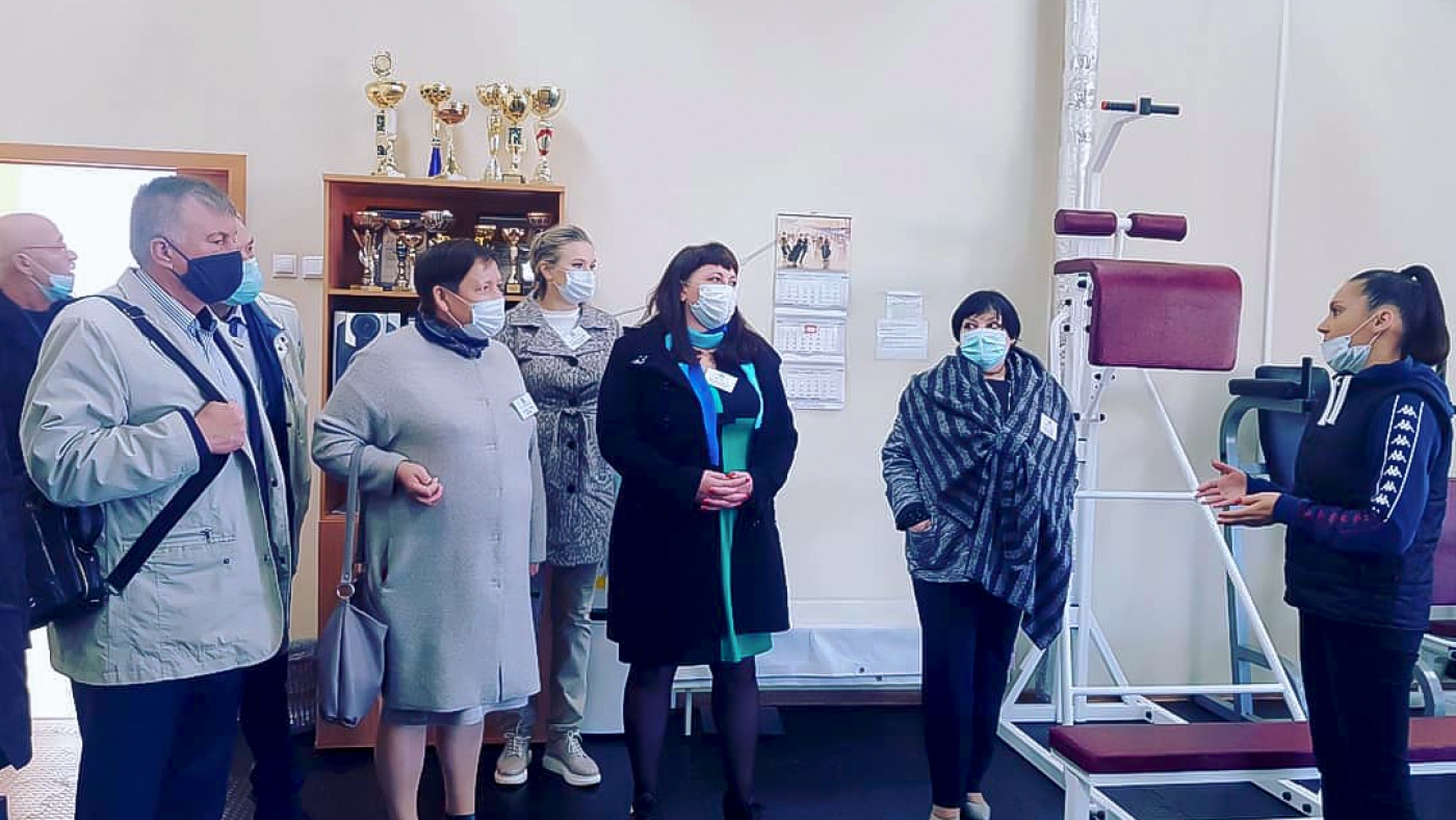  ФОК "КЕДР" посетила делегация из Березовского городского округа